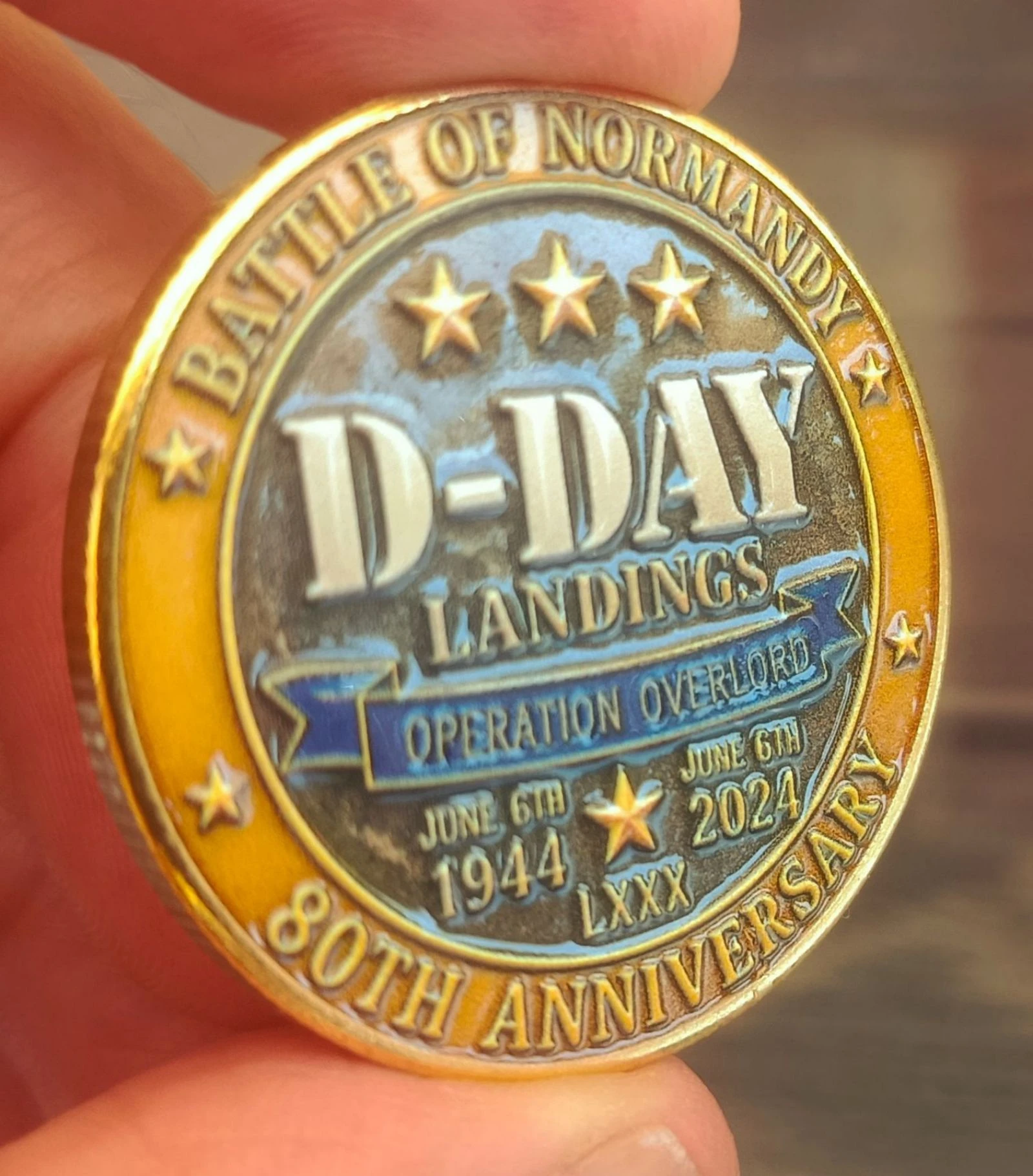 Zeer mooie medaille, militaria, D. Day juni 1944 – photo 2